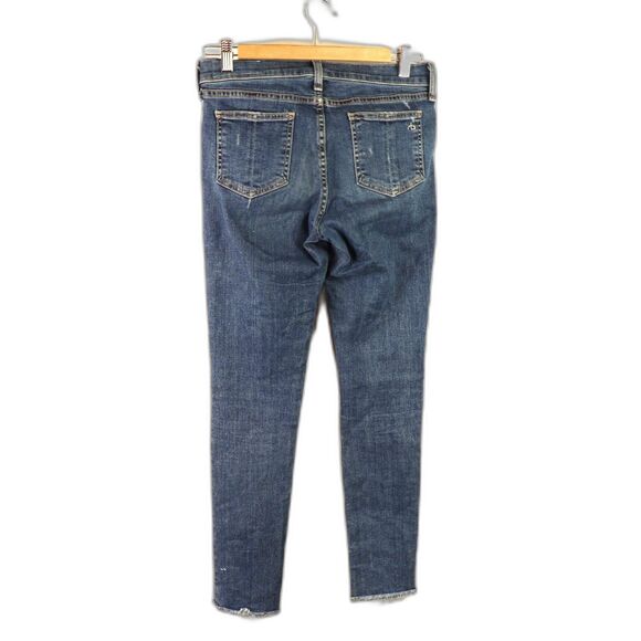 Rag & Bone Skinny Distressed Jeans size 27 - Picture 2 of 5